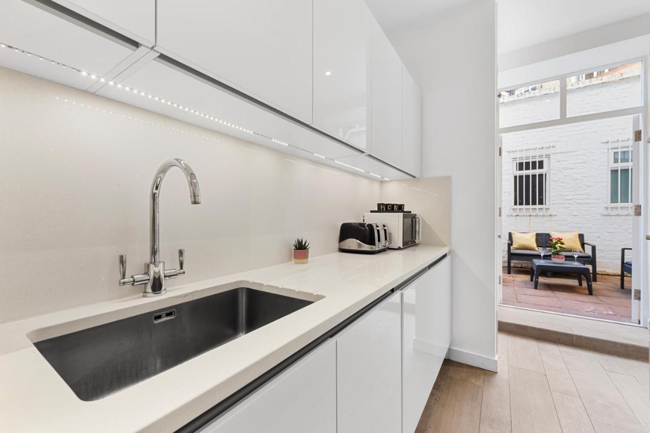 Ferienwohnung Harrods 2 Bed Lux Flat W/Patio London Exterior foto