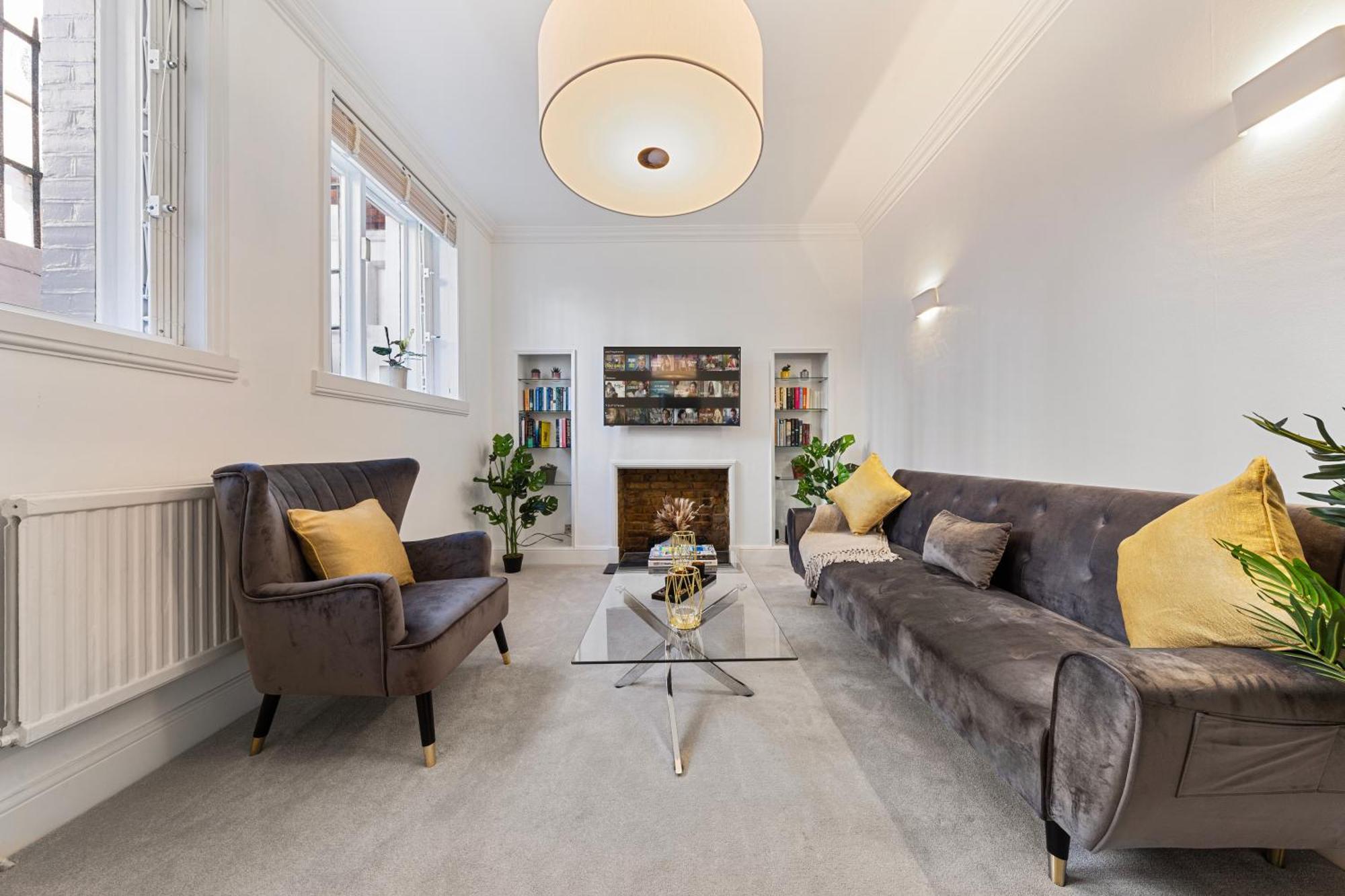 Ferienwohnung Harrods 2 Bed Lux Flat W/Patio London Exterior foto